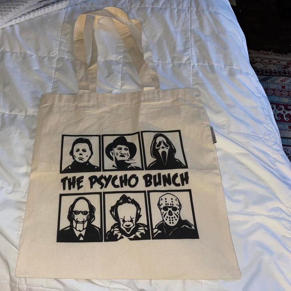 The Psycho Bunch Villains Canvas Tote Bag